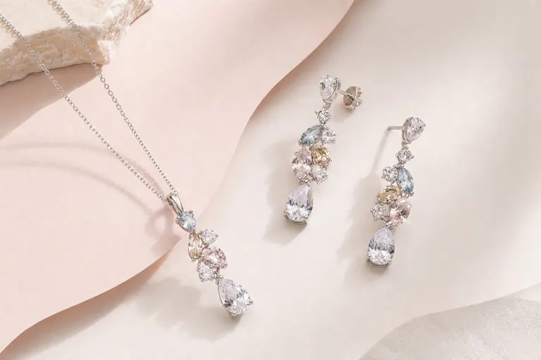 Cubic Zirconia Jewelry editorial collection inspiration