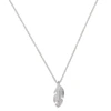 Feather-Shaped Alloy Necklace — photo 2