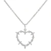 Heart Cubic Zirconia Necklace