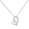 Heart Cubic Zirconia Necklace