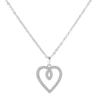 Heart Cubic Zirconia Necklace