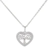 Heart Cubic Zirconia Necklace