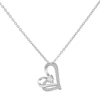 Heart Cubic Zirconia Necklace