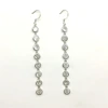 White Cubic Zirconia Earrings