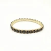 6mm Black Cubic Zirconia Stretch Bracelet