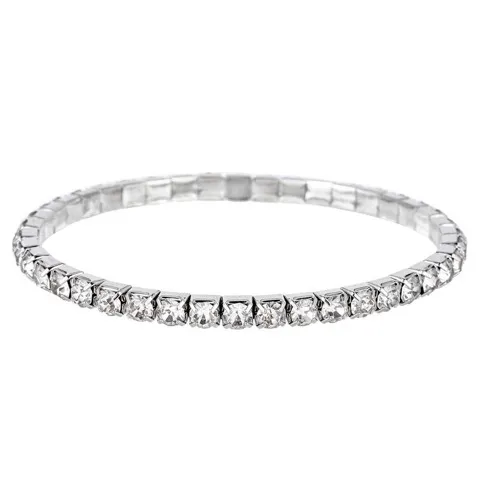 1 Row 3.5MM Crystal Opal Citrine rhinestone stretch bracelet wholesale