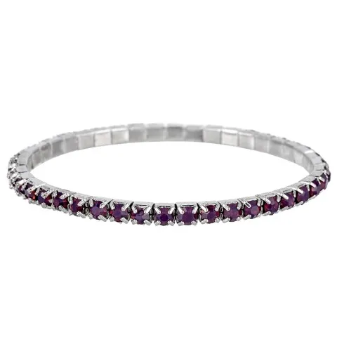 3.5MM Rhinestone Stretch Bracelets — Multiple Color Combinations, Wholesale — photo 6