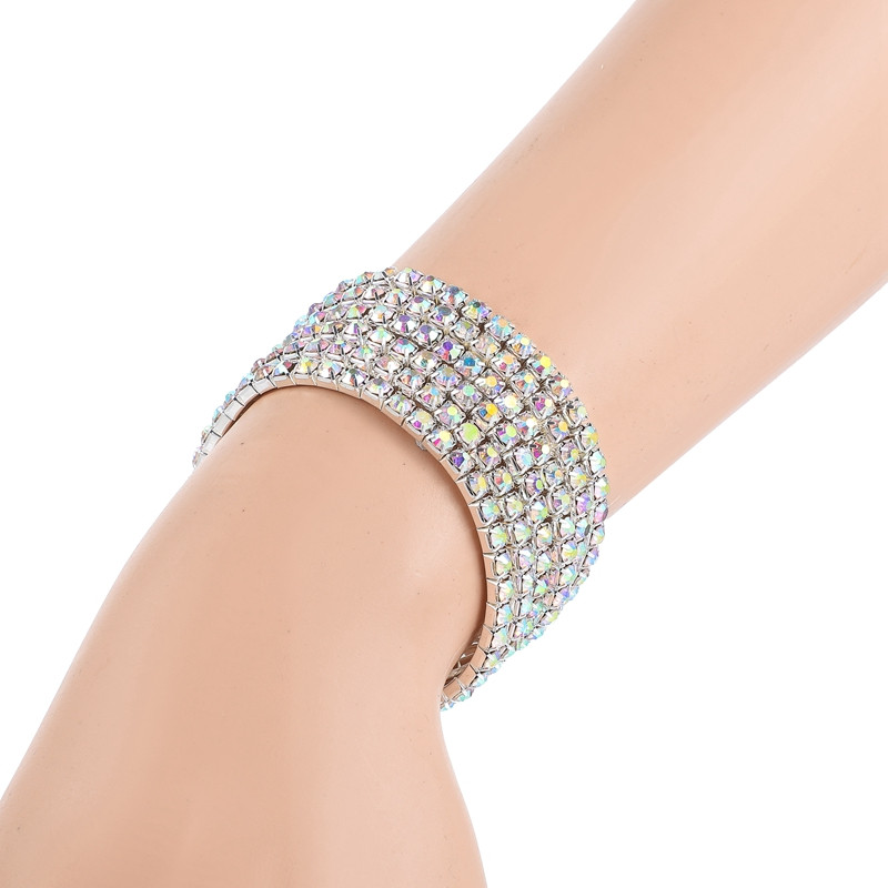 Rhinestone Stretch Bracelets and Mindful Accessorizing